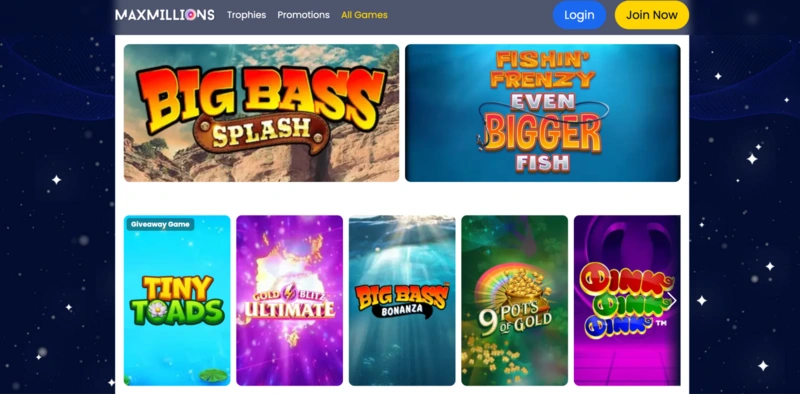 Max Millions Games